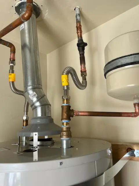 Water heater installation and plumbing repair in Baileys Settlement